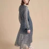 New Aleksandra Dress Women Midi Dresses
