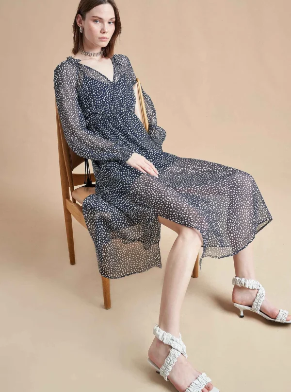 New Aleksandra Dress Women Midi Dresses