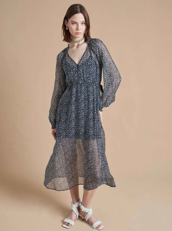 New Aleksandra Dress Women Midi Dresses
