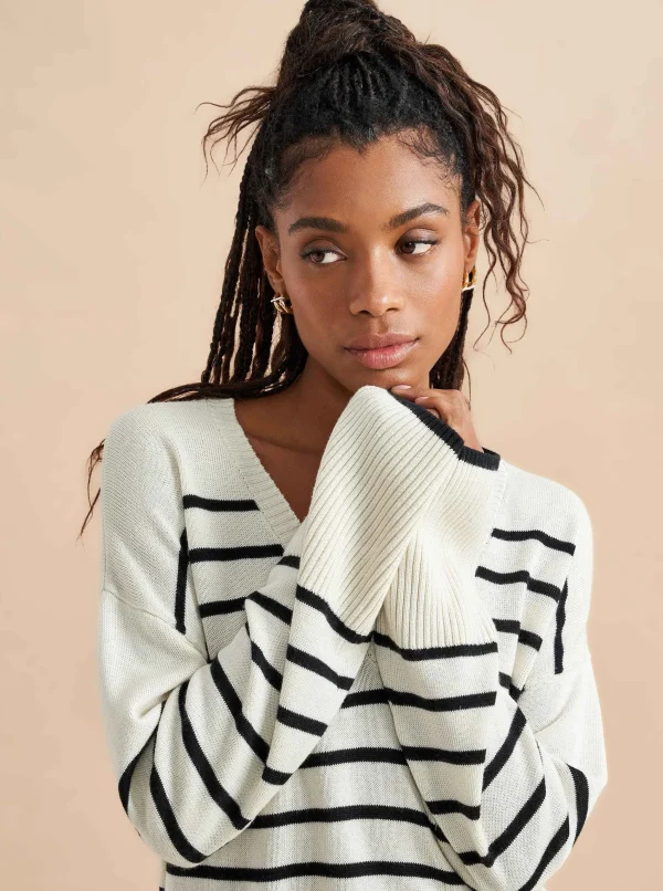 Fashion Antoine V Neck Sweater Women Sweaters