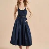 New Devon Dress Women Midi Dresses