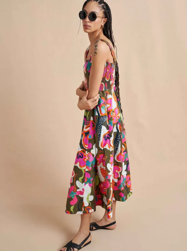 Clearance Erin Dress Women Midi Dresses