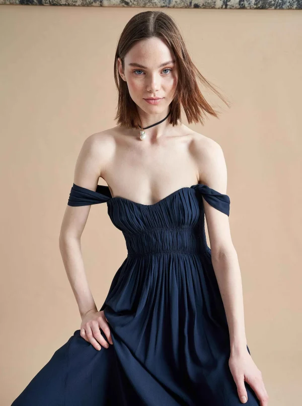 Online Fabiana Dress Women Midi Dresses