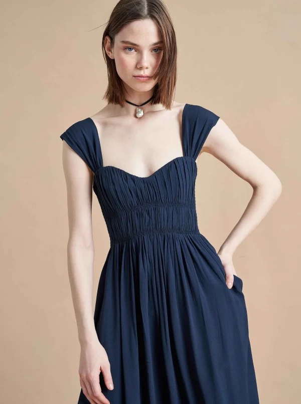 Online Fabiana Dress Women Midi Dresses
