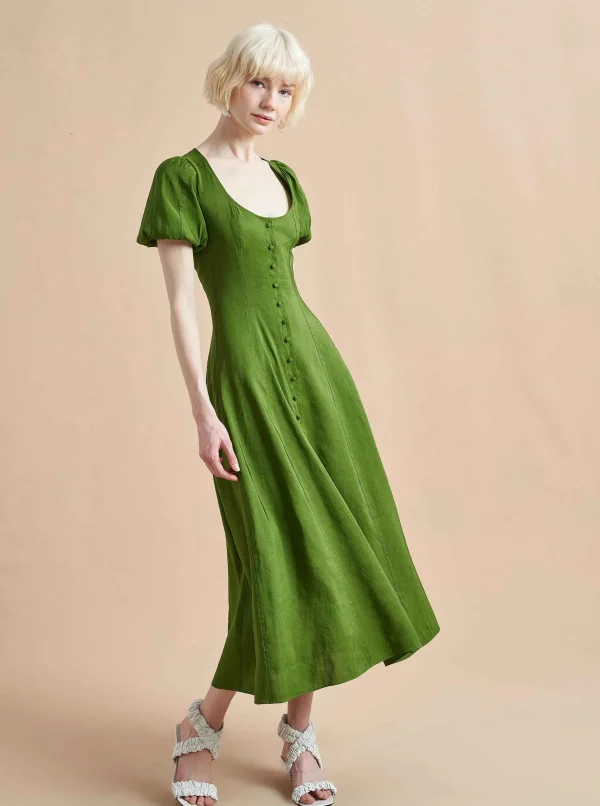 Clearance Francesca Dress Women Midi Dresses