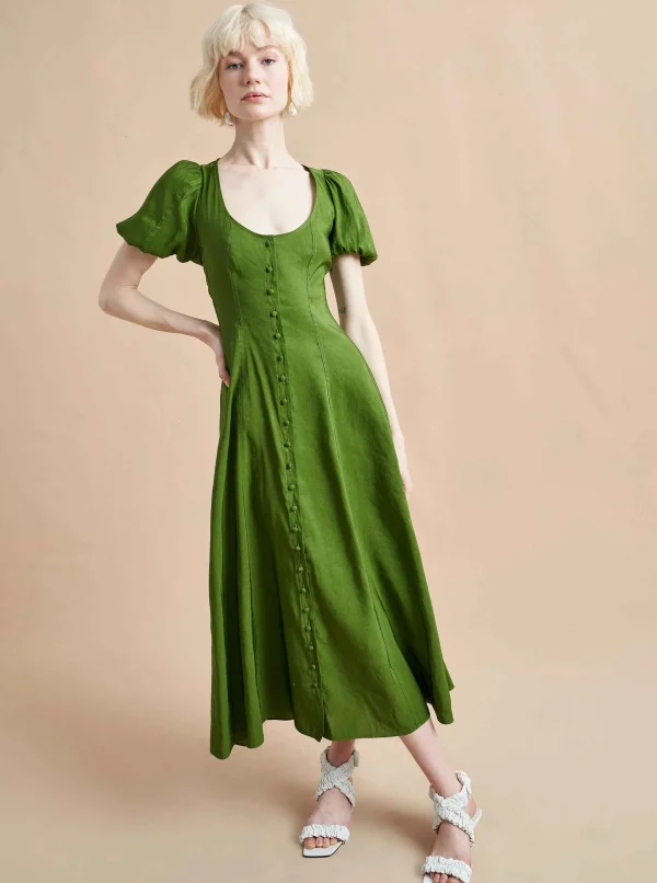 Clearance Francesca Dress Women Midi Dresses