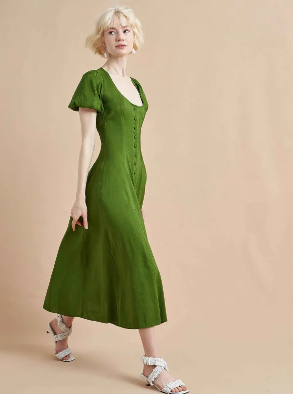 Clearance Francesca Dress Women Midi Dresses