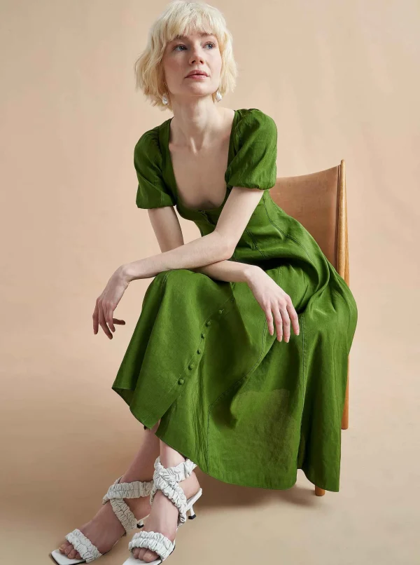 Clearance Francesca Dress Women Midi Dresses