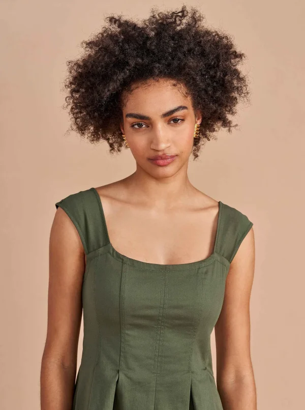 Hot Ivy Dress Women Midi Dresses