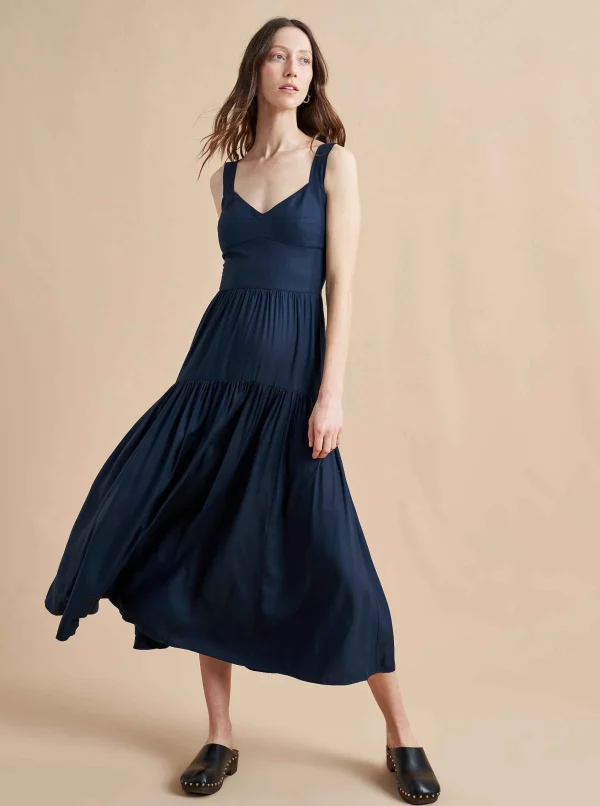 New Laura Lee Dress Women Midi Dresses
