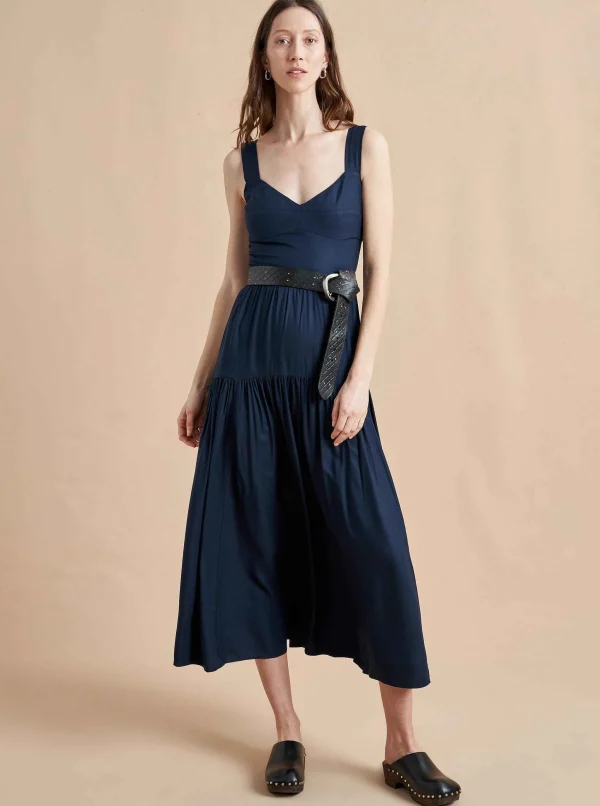 New Laura Lee Dress Women Midi Dresses