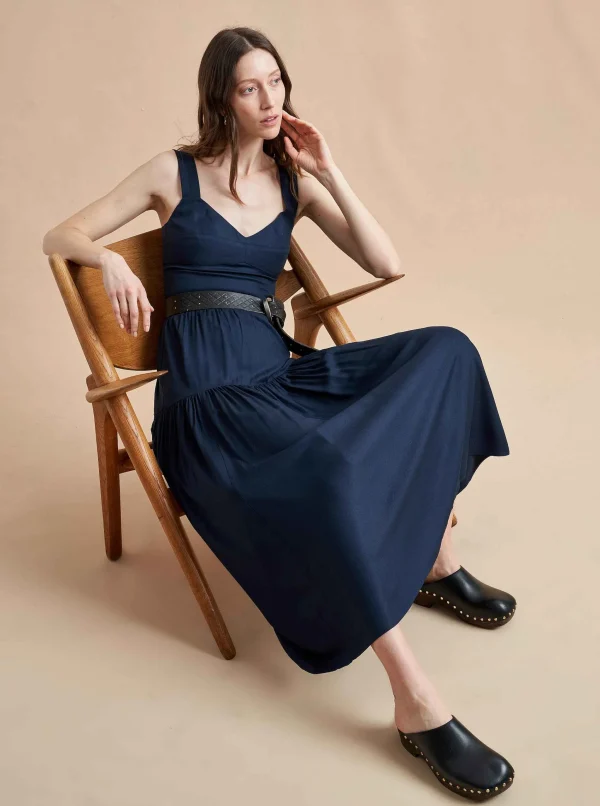 New Laura Lee Dress Women Midi Dresses