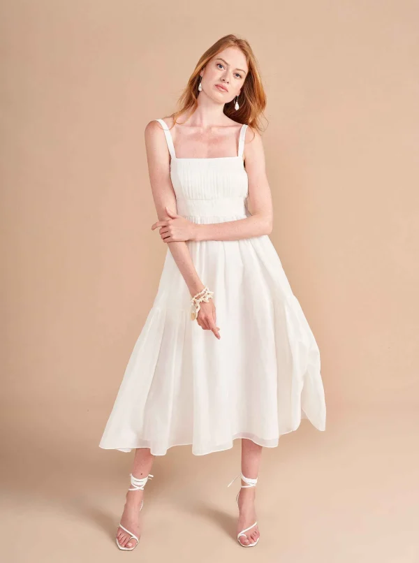 Sale Lea Dress Women Midi Dresses