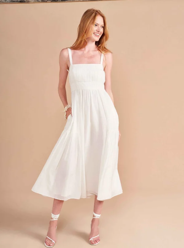 Sale Lea Dress Women Midi Dresses
