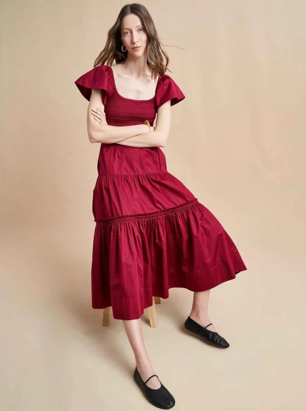 Discount Lottie Dress Women Midi Dresses
