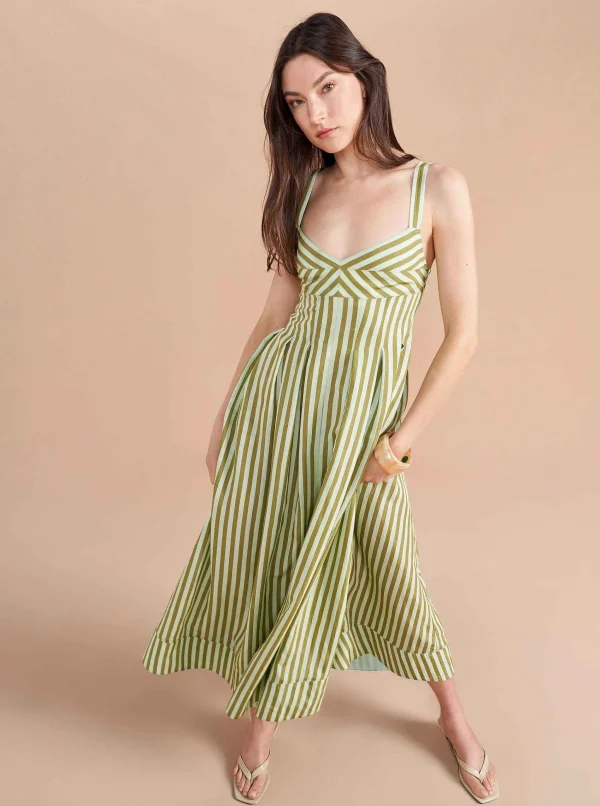 Clearance Madeleine Dress Women Midi Dresses