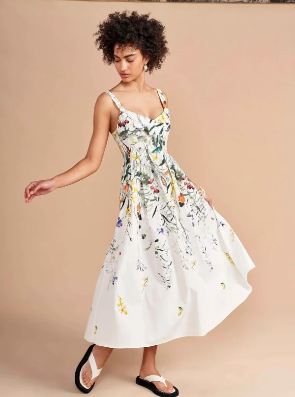 Best Sale Madeleine Dress Women Midi Dresses