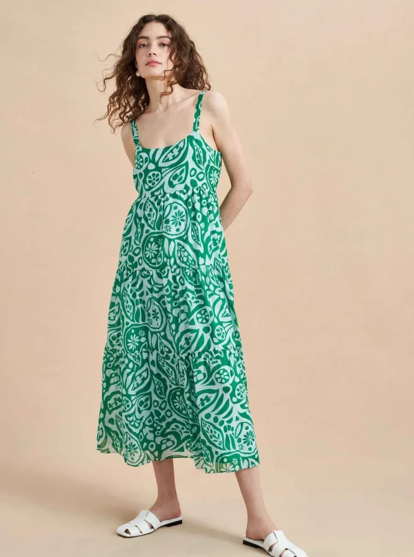 Store Melisa Dress Women Midi Dresses