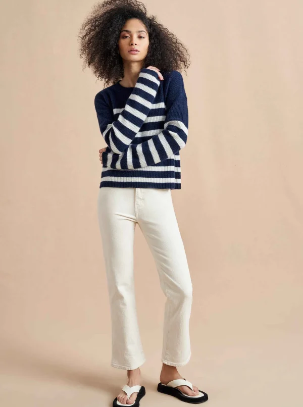 Sale Mini Striped Toujours Sweater Women Sweaters