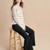 New Mini Striped Toujours Sweater Women Sweaters