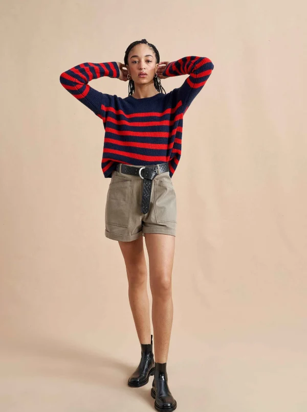 Shop Mini Striped Toujours Sweater Women Sweaters