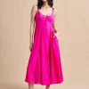 Sale Paulina Dress Women Midi Dresses