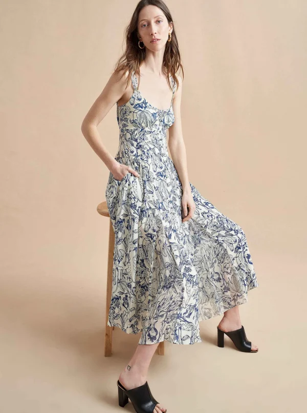 Hot Paulina Dress Women Midi Dresses