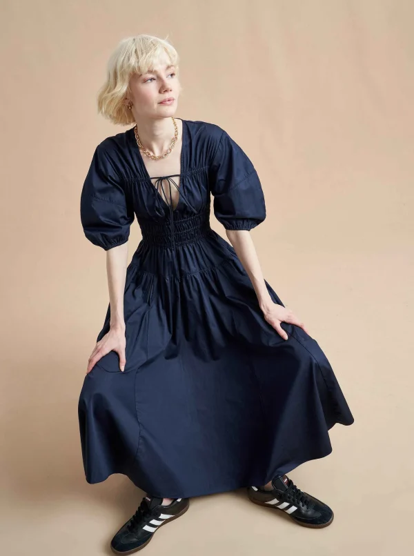Clearance Phillipa Dress Women Midi Dresses