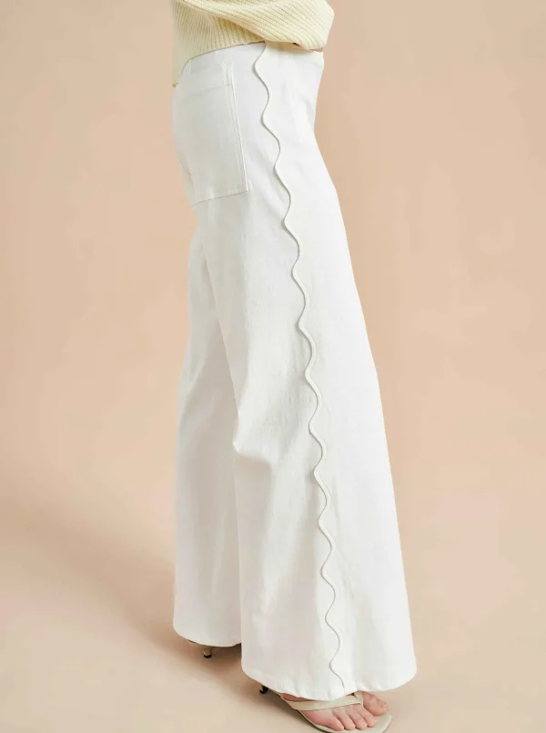 New Scallop Val Pant Women Pants