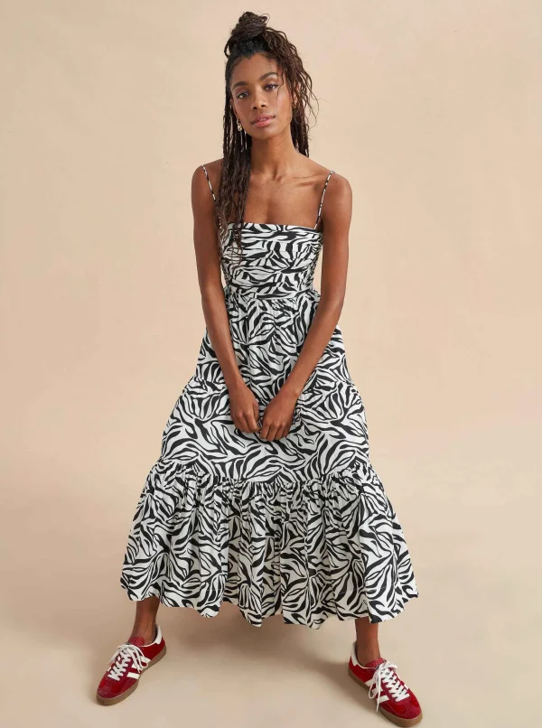 Best Sleeveless Sofia Dress Women Midi Dresses