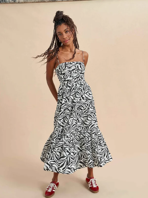 Best Sleeveless Sofia Dress Women Midi Dresses