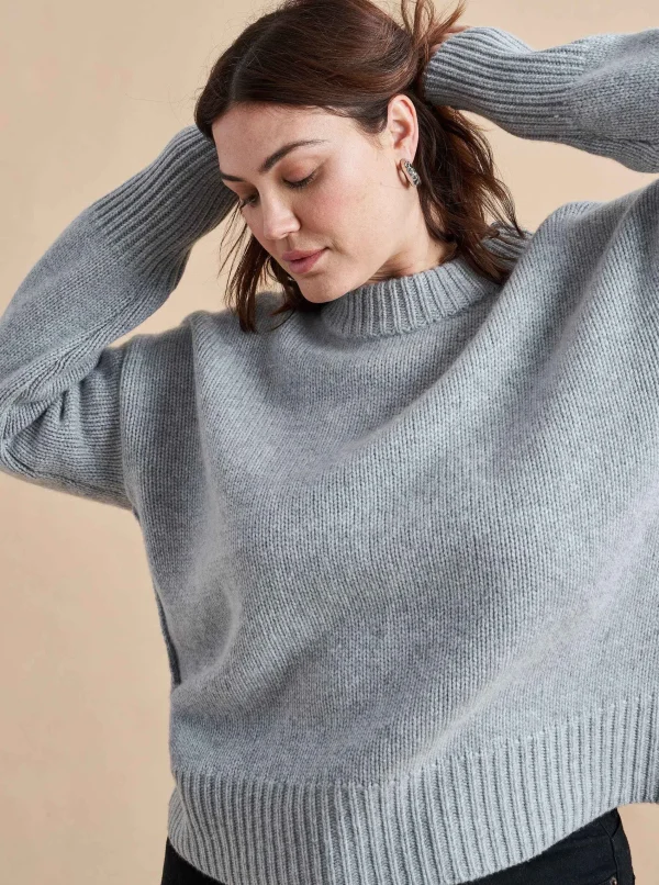 Flash Sale Solid Marin Sweater Women Sweaters