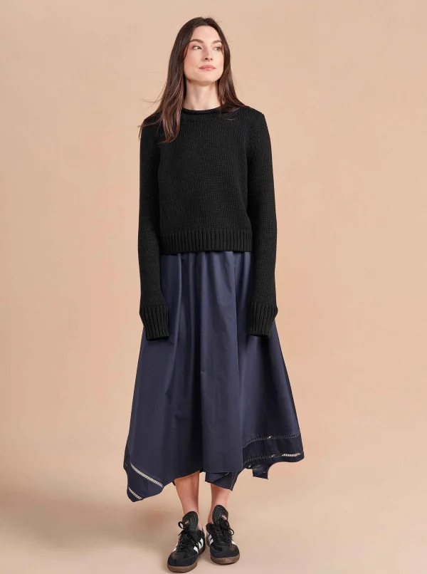 New Solid Mini Marina Sweater Women Sweaters