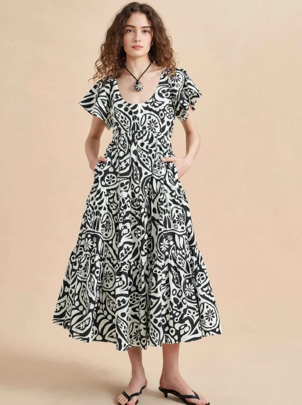 Shop Tanya Dress Women Midi Dresses