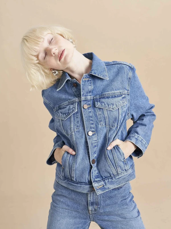 Fashion The Dean Jacket Women Denim