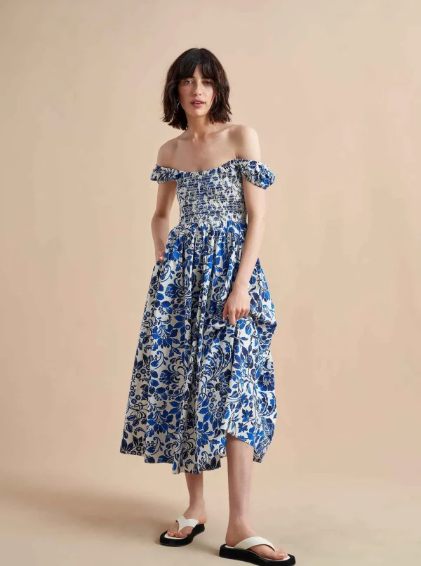 Hot Vivian Dress Women Midi Dresses