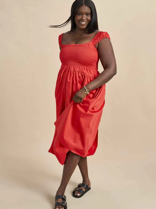 Shop Vivian Dress Women Midi Dresses