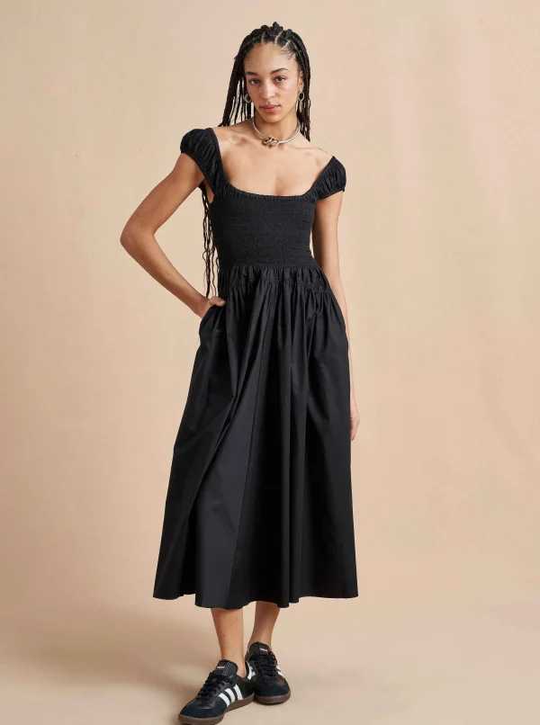 Best Sale Vivian Dress Women Midi Dresses