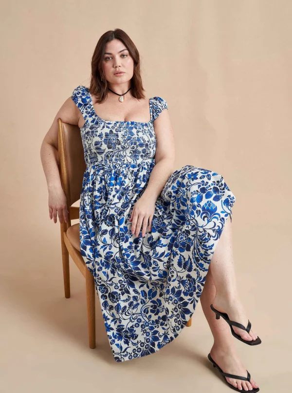 Hot Vivian Dress Women Midi Dresses