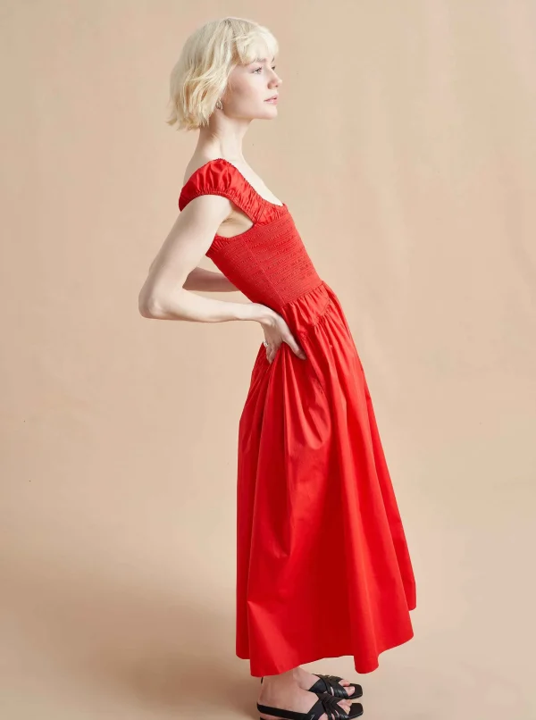 Shop Vivian Dress Women Midi Dresses