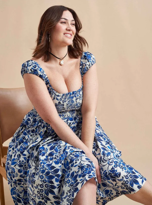 Hot Vivian Dress Women Midi Dresses
