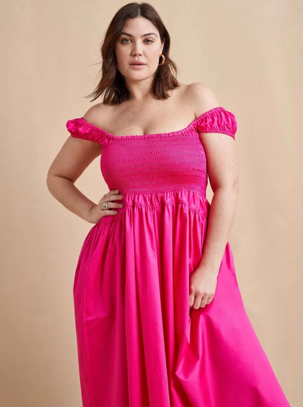 Discount Vivian Dress Women Midi Dresses