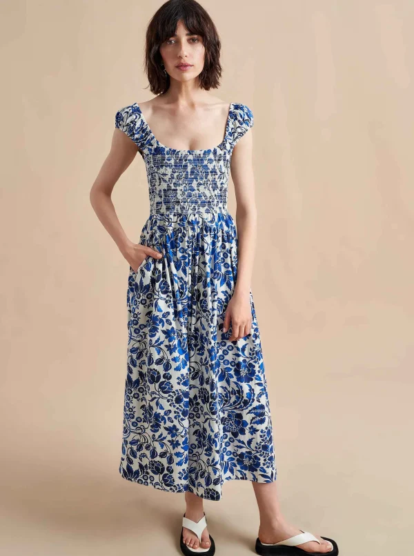 Hot Vivian Dress Women Midi Dresses
